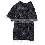 2017 Summer New Design Custom Gym Street Wear t Shirt Printed thumbnail-4