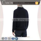 Wholesale High Quality Black Pullover Model Sweater for Men thumbnail-1