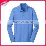 Wholesale Polo Shirts for Men Latest Custom Men Long Sleeve Collar T-shirt thumbnail-1