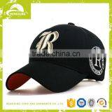 100% Cotton Long Bill 6 Panel Cotton Promotional Custom Baseball Cap thumbnail-1