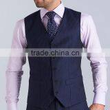 Bospoke Slim Fit Blue Latest Design Coat Pant Men Suit thumbnail-4