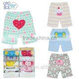 2017 New Design Baby Short Pants Cute Cartoon Pants