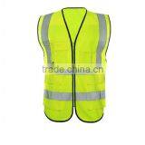 Wholesale Fluorescent hi Vis Reflective Safety Vest thumbnail-1