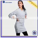 2016 Fashion Comfortable Ladies Plain Sweatshirt Dress thumbnail-1