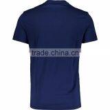 Mens Navy Short Sleevel O-Neck Full Patterned T-Shirt Wholesale thumbnail-2