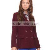 Women's Wool Blend Blazer thumbnail-1