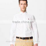 Yarn Dyed Washed Oxford Dress Shirt for Men thumbnail-3