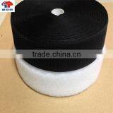 Nylon Fastener Tape Black and White Sew on Hook and Loop