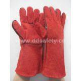 Cow Split Leather Welding Glove thumbnail-1