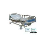 hospital bed, medical bed, stainless steel bed,  manual bed, crank bed