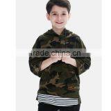 B40689A 2017 Autumn Top Sale Boys Army Printed Pullover Hooded Sweatshirt thumbnail-1