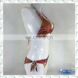 MissAdola Halter Swim Garment Illusion Bikini Brazilian Two Pieces Digital Print Bathing Suit Woman Swimwear (REF-05) thumbnail-5