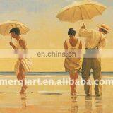 Jack Vettriano beach love Handmade Oil Painting