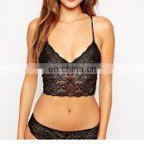 Cross Back Lace Gym Bra Set thumbnail-1