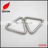 Factory supply custom 40mm metal triangle buckles