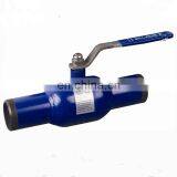 Small Size Lever Operated All-Welded Ball Valve for Welding for Heat Supply thumbnail-2