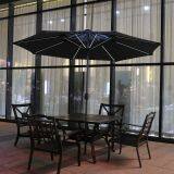 300-8 Market Umbrella With LED Straight Light thumbnail-2