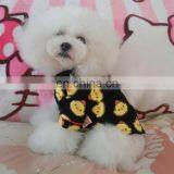 Pet Dog Cat Pajamas Soft Pet Apparel Dog Cloth Strawberry Chicken Pattern Homewear Sleepwear Occident thumbnail-1