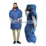 Lightweight Water Resistant Envelope Shape Down Sleep Bag For Man Woman Camping Hiking Backpacking