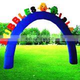 Colorful Inflatable Welcoming Entrance Letter Semicircle Arch For Event