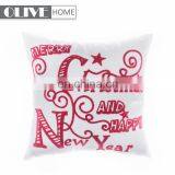 45x45CM Custom Latest Design Merry Christmas Theme Embroidery Sofa Cushions thumbnail-1