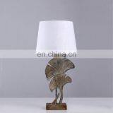 Factory Cheap Wholesale Light Fixtures Vintage Leaf Shape Bedroom Desk Lamp for Hotel Home thumbnail-2
