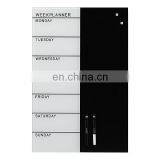 Hot Sale Glass Magnetic Whiteboard Planner Calendar for Office thumbnail-2