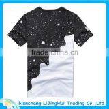 3D Custom 100% Cotton Round Neck T-shirt thumbnail-2
