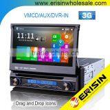 Erisin ES1088M Win8 UI 1 Din 7 Inch Car DVD Player GPS 3G thumbnail-1