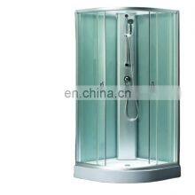 900x900x2000mm White Painted Back Glass Shower Cabin Accessories thumbnail-1