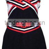 2016 Stylish Custom Youth Sleveless Cheerleading Uniforms thumbnail-5
