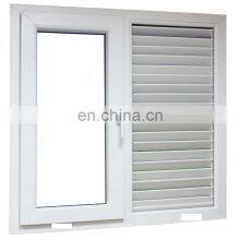 AS2047 Australian Standard French Vinyl Casement Windows House UPVC PVC Double Glass Windows thumbnail-4
