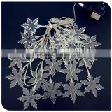 led snowflake outdoor falling icicle light 2016 new design