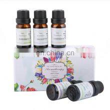 100 % Pure Nature Five Perfume Fragrance Rosemary Rose Lavender Essential Oil Set