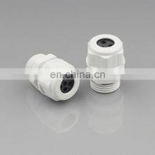 PG25 Waterproof Filexible Nylon Cable Gland IP68 Waterproof Plastic Connector Gland Joint thumbnail-1
