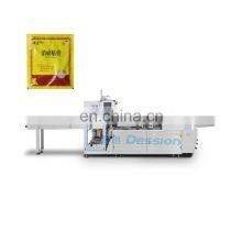 Horizontal 4 Side Seal Plaster Cotton Swab Wrapping Packaging Machine