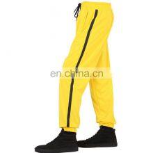 Contrast Side Panels Jogger Pant for Men Yellow Sweatpants Street Wear Fashion Track Pants Top Selling Supplier thumbnail-3