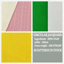 Guichuang Textile Has a Large Stock Supply of Knitted Single Sided Jacquard Fabric With Loop Shifting thumbnail-2