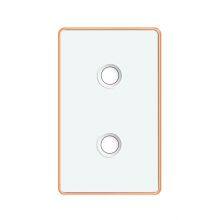 New Arrival Curved Glass Touch Panel Switch ZigBee Aluminum Frame Tuya Smart Home Light Wall Switch thumbnail-3