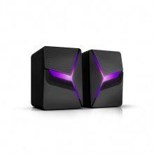 Laptop Pc Usb Power Audio Rgb Led Light Desktop Gaming Accessories Speaker Computer Portable Active 2.0 Stage Bluetooth Speaker thumbnail-5