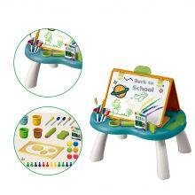 Double Sided Adjustable Drawing Table Toys Board New Cheap Gifts for Kids for Boys and Girls thumbnail-5