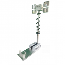 Vehicle Mounted Mobile LED Elevating Light - 500W LED With Adjustable Mast thumbnail-1