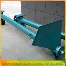 Dry and Wet Powder Screw Feeder, 219 Tubular Canning Elevator, Two-phase Electric Chicken Feed Auger Conveyor thumbnail-4