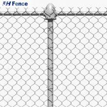 3.0mm 9 Gauge Galvanized Cyclone Mesh Chain Link Fence for Durable Security thumbnail-2