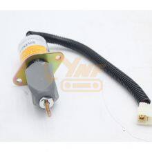 Fuel Stop Solenoid 425-36117 1753ES-12A3UC5B1S1 for 4TNE106 106T Engine SL7600 SL7800 Skid Loader thumbnail-1