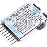 Low Voltage Lipo/Li-ion/Fe Battery Voltage 2IN1 Tester Buzzer Alarm 1-8S thumbnail-4