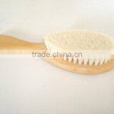 Natural Goat Hair With Wooden Handle for Your Newborn ~ Soft Baby Brush for Fine Hair Quality Choice thumbnail-6