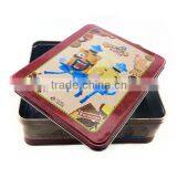 Cartoon Food Tin Boxes,cans for Baking,rectangular Food Tin Box With Slip Lid thumbnail-2