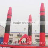 Inflatable Three Pillar Bungee thumbnail-1