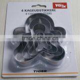 DIFFERENT SHAPE & SIZE S/S COOKIE CUTTER MOULD WITH BLISTER CARD thumbnail-3